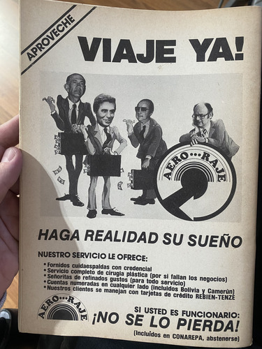 Línea 26 Agosto 1982 Pepe Rosa Revisionismo Histórico (Usado)