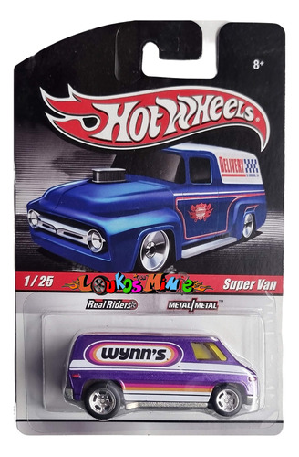 Hot Wheels Super Van 2010 Slick Rides Delivery 1/25 Lacrado