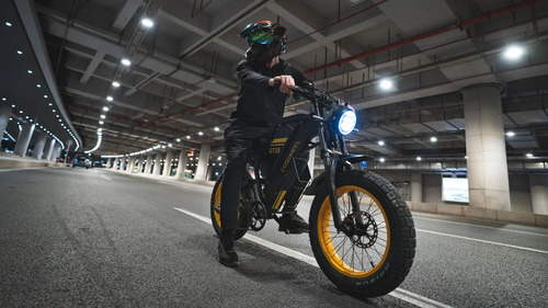 Bicicleta Elétrica 1.500w Moto Bike Com Freio Hidráulico 48v