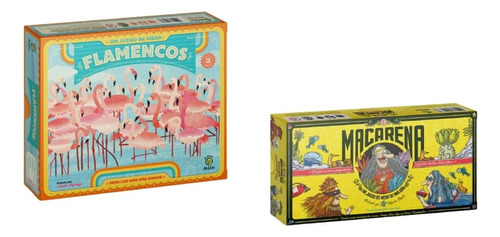 Combo Juego De Mesa La Macarena + Flamencos De Maldon M4e