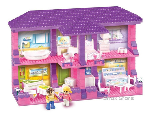 Blocky House 6 Grande 4 Ambientes 230 Piezas Rasti Palermo