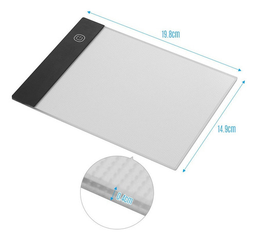 . Tablet Led A5 Gráfica Tablet Tablet Digital Copyboard