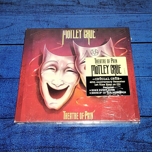 Mötley Crüe Theatre Of Pain Cd Germany Nuevo Maceo-disqueria
