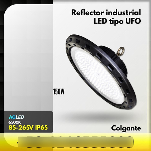 Reflector Led Tipo Ufo Colgante 150w 6500k Ip66 85-265v Z