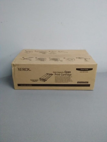 Xerox 113r00723 Cyan High Yield Toner Cartridge, Phaser Cch