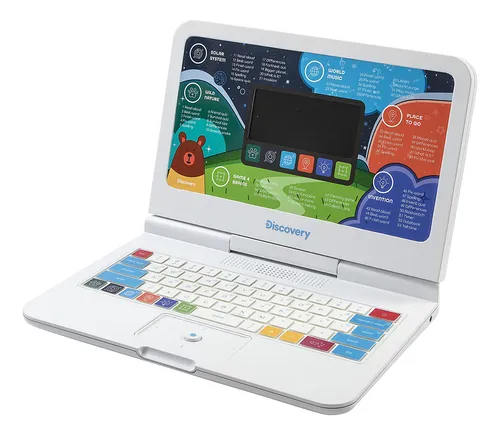 Discovery Kids Teach & Talk - Portátil Giratorio, Computad.