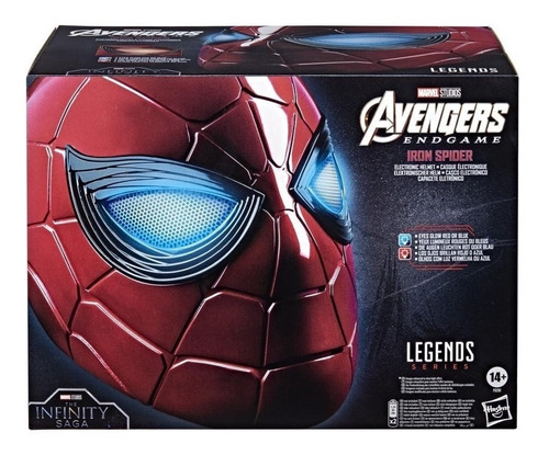 Marvel Casco Electrónico Iron Spider Legends Series - Hasbro