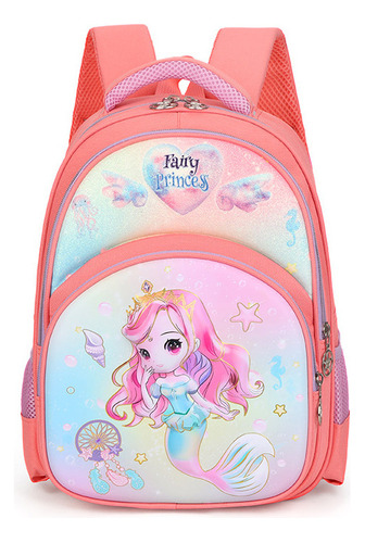 Mochila Escolar De Dibujos Animados Para Alumnos De Pree [u]