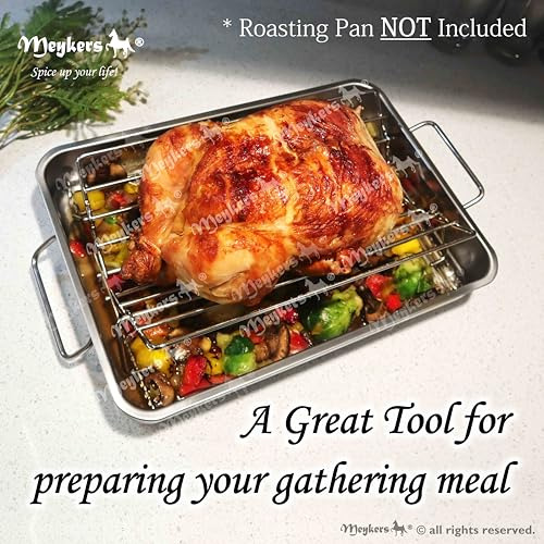 Meykers Roasting Rack Insert | Rejilla Ajustable Para Asar P