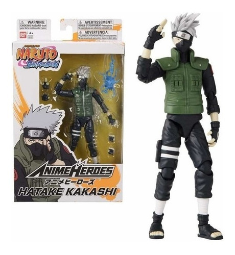 Muñeco Naruto Hatake Kakashi Original