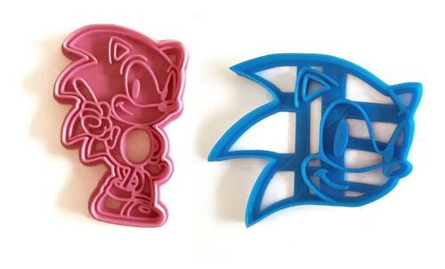 Set De Cortantes De Galletas De Sonic X2