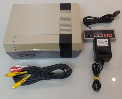 Nintendo Nes Playtronic Console Anos 80 + Super Mario + Cabo