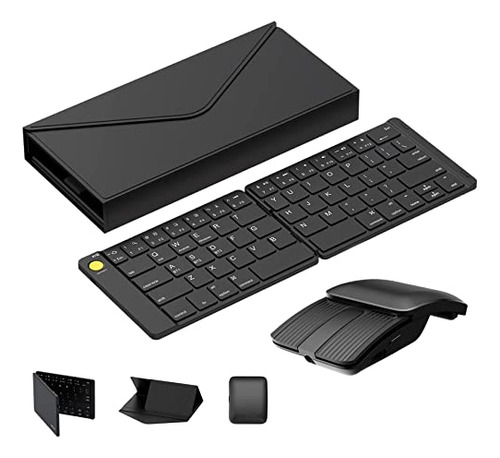 Combo De Teclado Y Ratón Inalámbrico Plegable: Eirix