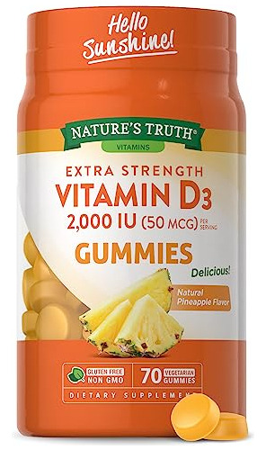 La Verdad De La Naturaleza Vitamina D3 Gummies 54fz7