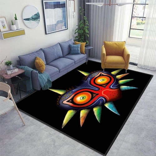 Majoras Mask Alfombras Antideslizantes Para El Suelo, Felpud