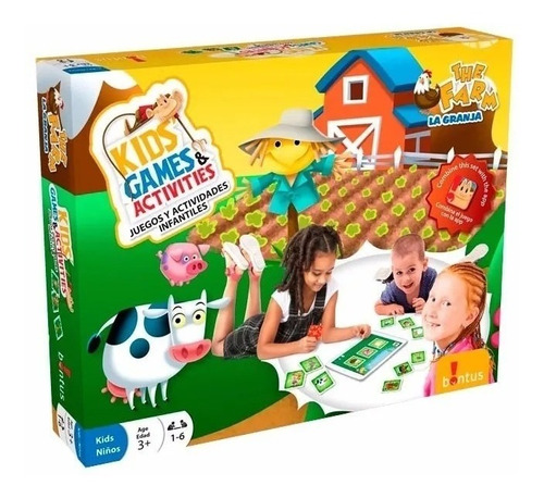 Kids Games - Juegos Infantiles Bilingues - La Granja + App 