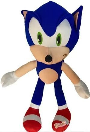 Imagen 1 de 4 de Peluche Sonic The Hedgehog - 45 Cm De Alto - Marca New Toy's