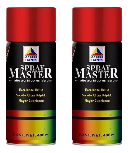 2 Pz - Pintura Master A2702 Negro