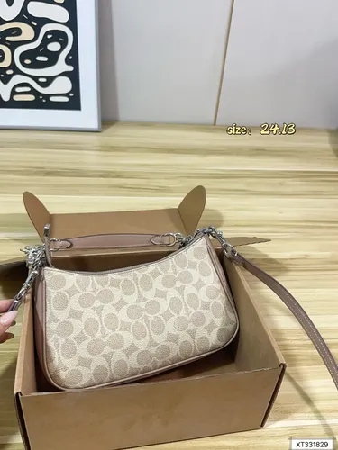 Coach Adjustable Leather Strap Vintage All-match Bag | MercadoLivre