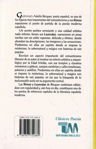 Rimas Y Leyendas - Becquer, Gustavo Adolfo