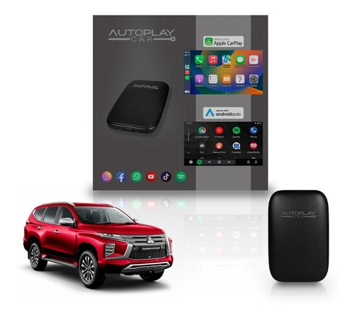 Streaming Box Automotivo Mitsubishi Pajero Sport 2022 2023