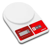 Comprar Báscula De Cocina Digital Vinson Vins-5 Pesa Hasta 5kg Color Rojo Con Blanco