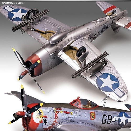 Imagen 2 de 5 de P-47d Bubble Top - Escala 1/72 Academy 12491