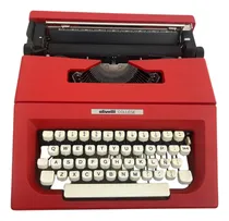 Comprar Olivetti College Roja Máquina De Escribir Vintage
