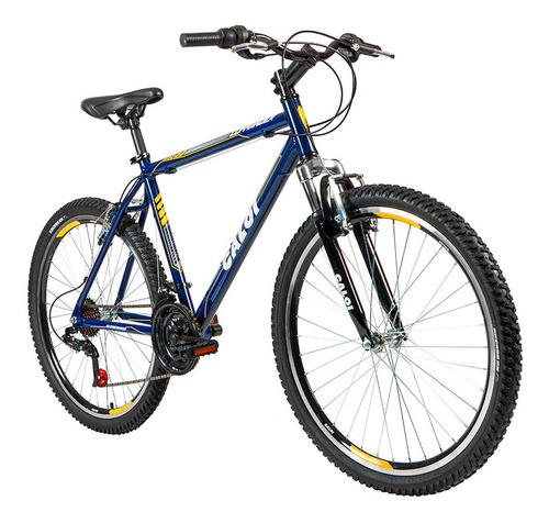 Bicicleta Lazer Caloi Commander Aro 26 - 21 Vel - Azul