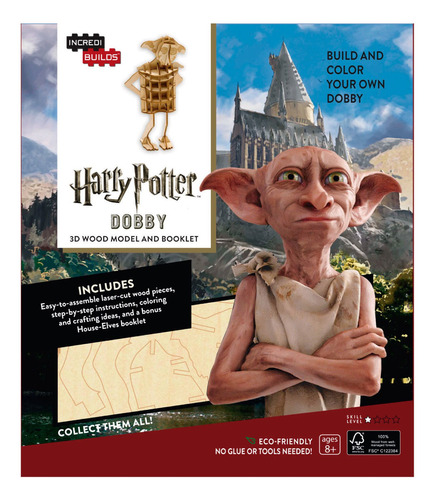 Harry Potter: Dobby - Libro Y Modelo Para Armar 3d-madera, De Harry Potter  -. Editorial Insight, Tapa Blanda, Edición 1 En Inglés, 2016