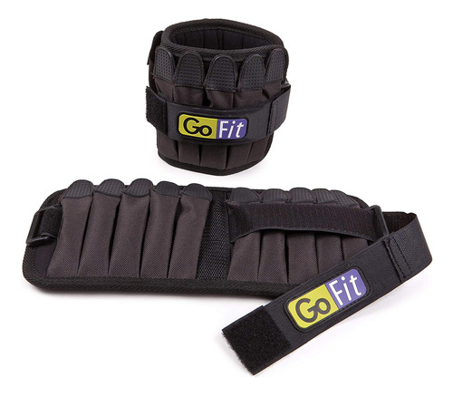 Gofit Set Pesa Ajustabl Para Tobillo Acolchada