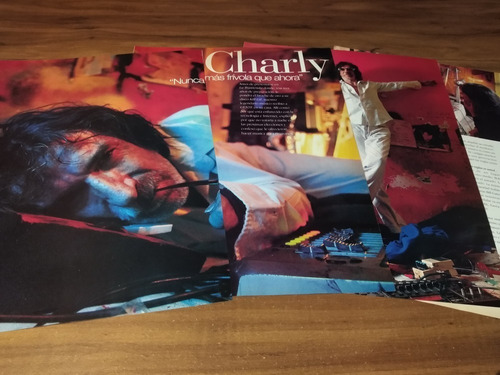 (ar405) Charly Garcia * Clippings Revista 4 Pgs * 2007