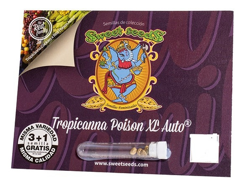 Sweet Seeds Tropicanna Poison Xl Auto (3+1) Envío Gratis