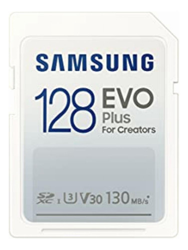 Samsung Evo Plus Tarjeta Sdxc De 128 Gb De Tamaño Completo