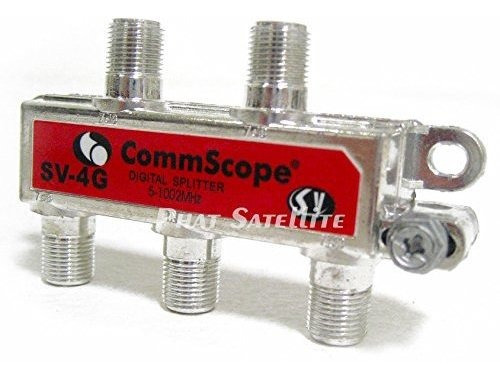 Coaxial Sv-4g 5-1000mhz 4 Vías Splitter