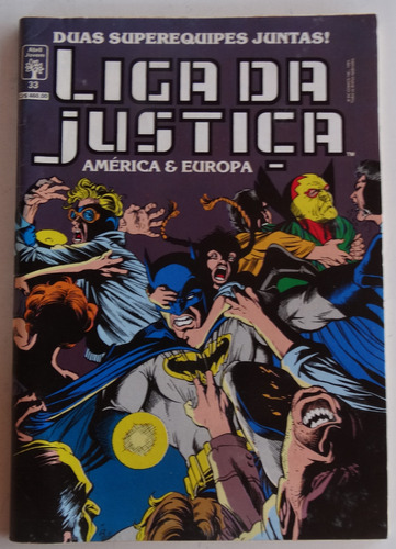 Liga Da Justiça Nº 33 Editora Abril Set 1991