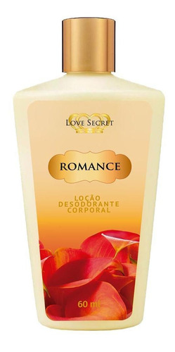 Loção Desodorante Corporal Romance Love Secret 60ml