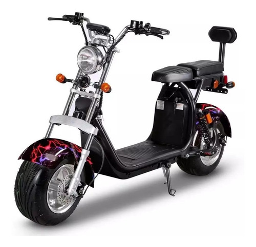 Imagen 10 de 15 de Moto Scooter Eléctrico Citycoco 2000w 20ah Autonomía 50km