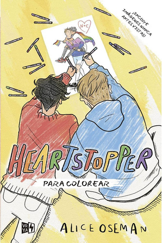 Libro Heartstopper Para Colorear