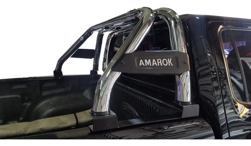 Barra Antivuelco Cromada Para Vw Volkswagen Amarok Z/warnes