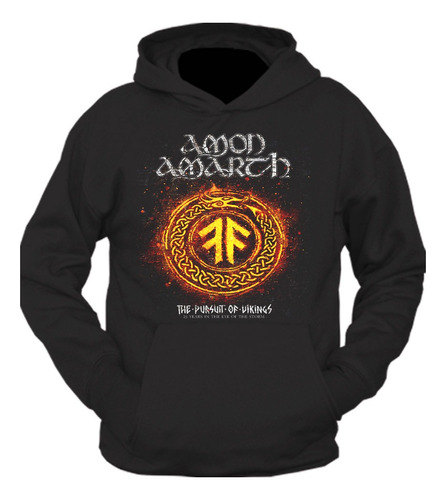 Poleron Estampado - Amon Amarth - 003   Death Metal