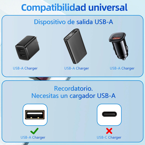 Cables De Datos Carga Usb Para Lightning 2 Metros