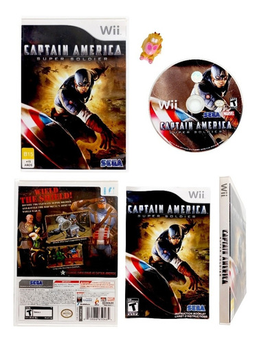 Captain America Super Soldier Nintendo Wii (Reacondicionado)