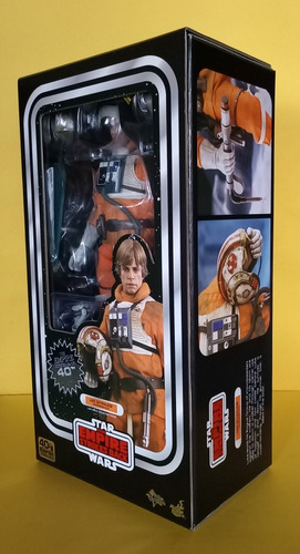 Luke Skywalker Snowspeeder Pilot Hot Toys/sideshow (Usado)