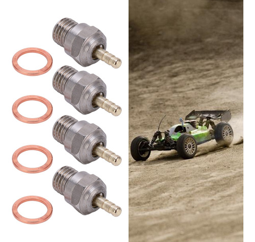 Bujía De Motor Rc 4 Unids/set Coche T1 Hot Glow Nitro Partes