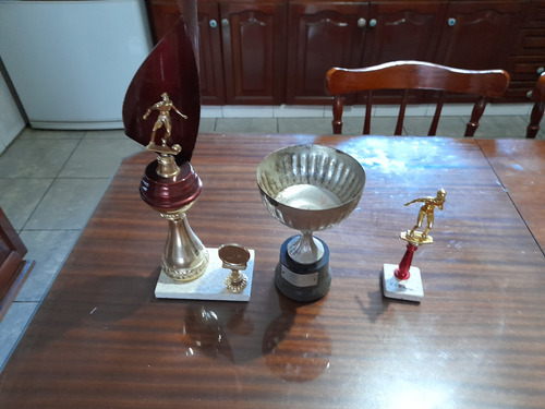 Lote X 3 Trofeos Copa Y Mas