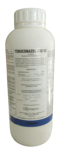 Fungicida Tebuconazol 430 Sc 1 Lt