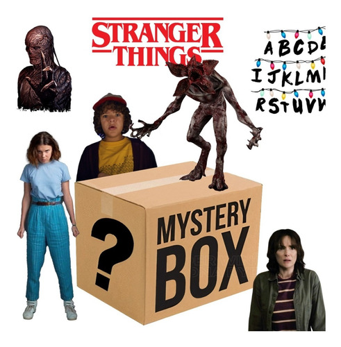 Stranger Things Mystery Box + $2,000 Pesos De Contenido! 