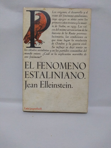 El Fenómeno Estaliniano Jean Elleinstein