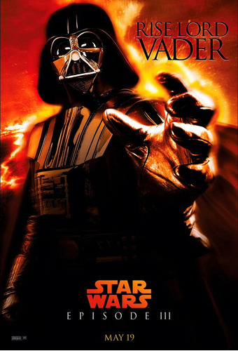 Posters Cine Revenge Of The Sith Star Wars Cine 100x70 Cm